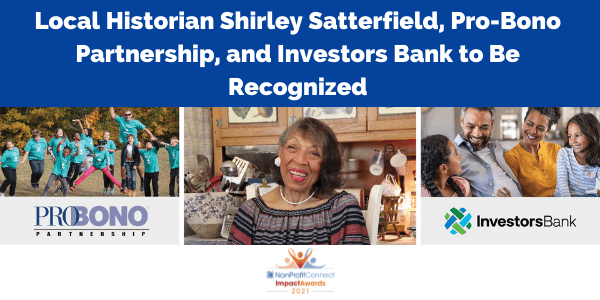 NonProfitConnect 2021 Impact Awards – Press Release Graphic