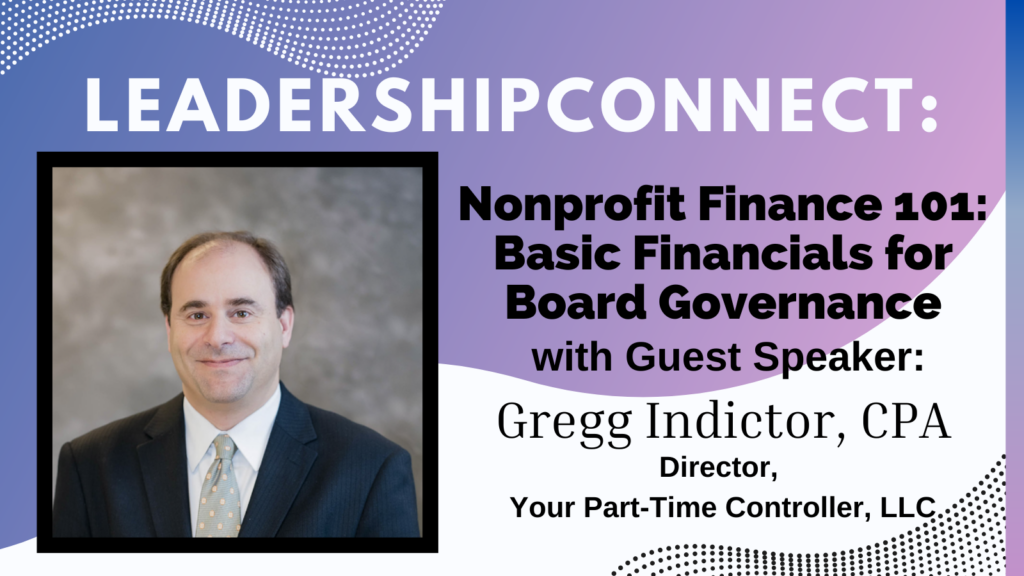 Nonprofit Finance 101: Basic Financials for Board Governance
